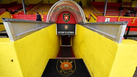 Albion Rovers' Cliftonhill Stadium