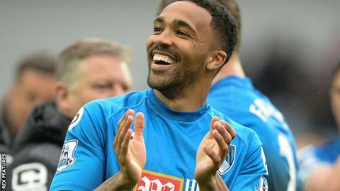Bournemouth striker Callum Wilson