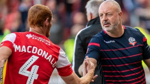Bolton boss Keith Hill