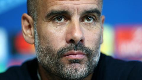 Manchester City manager Pep Guardiola