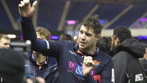 Grant Gilchrist salutes Edinburgh fans