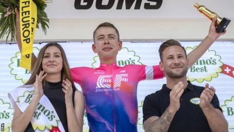 Carthy produced a solo ride to win the final stage of the Tour of Switzerland