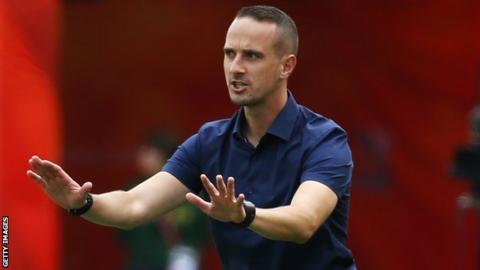 England coach Mark Sampson