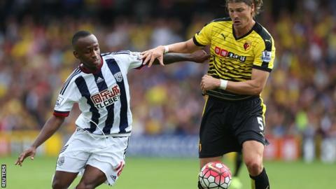 West Brom striker Saido Berahino