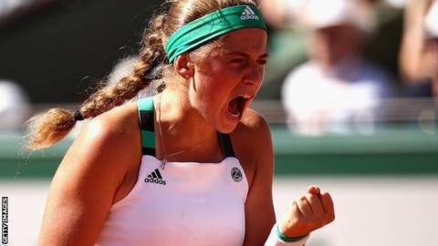 Jelena Ostapenko wins French Open