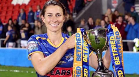Leeds stand-in captain Courtney Hill