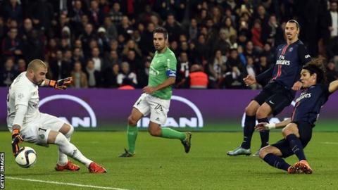 Paris St-Germain v St Etienne