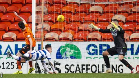 Kalvin Orsi's diving header gave Morton the lead