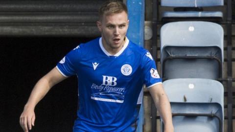 Dan Pybus scored his first goal for Queen of the South