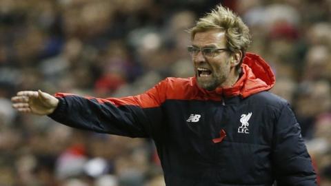 Liverpool manager Jurgen Klopp