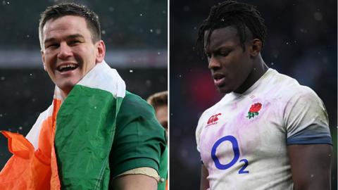 Johnny Sexton and Maro Itoje