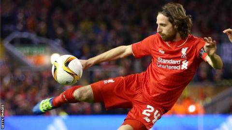 Joe Allen of Liverpool