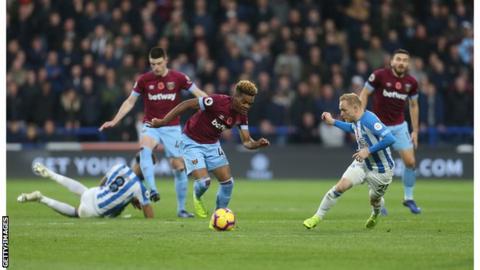 Huddersfield Town v West Ham
