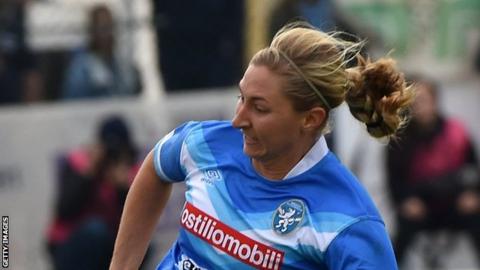 Brooke Hendrix finished as a runner up with Brescia in Serie A and the Italian Cup last season