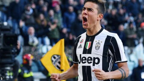 Juventus forward Paulo Dybala