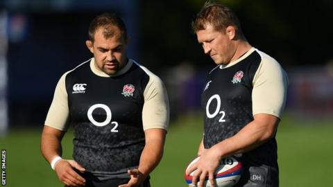 Ben Moon and Dylan Hartley