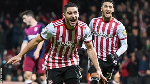 Neal Maupay's late strike was his 18th league goal of the season - and his third against Villa