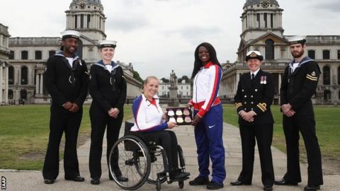 Hannah Cockcroft and Jazmin Sawyers