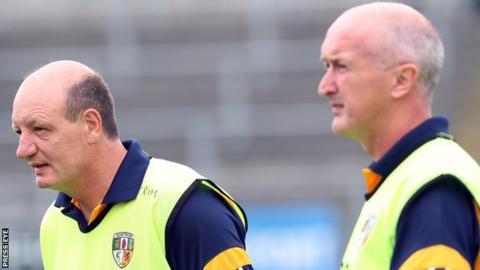 Terence McNaughton and Dominic McKinley were joint managers of Antrim from 2007 to 2009