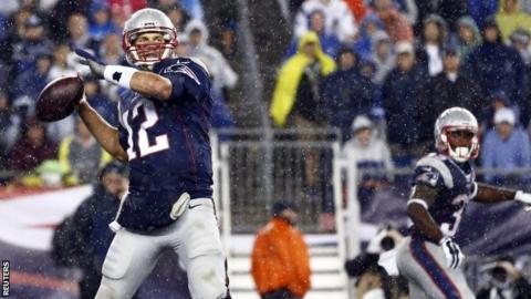 Tom Brady threw four touch down passes in his comeback game against the Pittsburgh Steelers