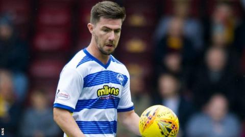 Ross Forbes in action for Morton