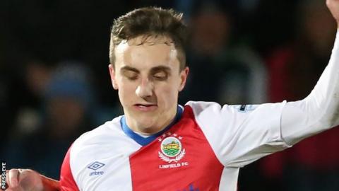 Joel Cooper was in inspiring form as Linfield thumped Ballymena United