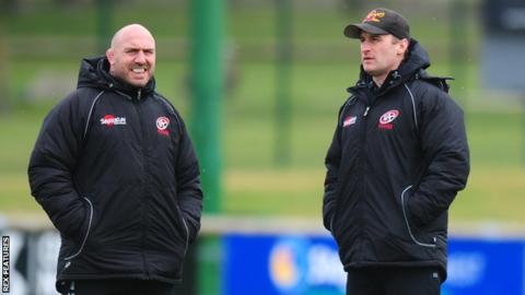 Alan Paver (left) and Gavin Cattle