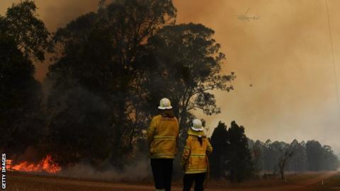 Bushfires in New South Wales