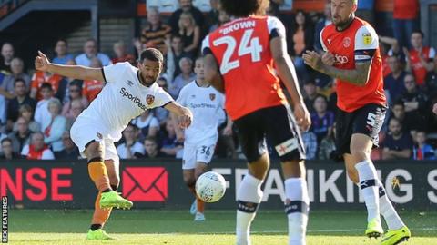 Luton Town 0 3 Hull City Kevin Stewart And Kamil Grosicki Help