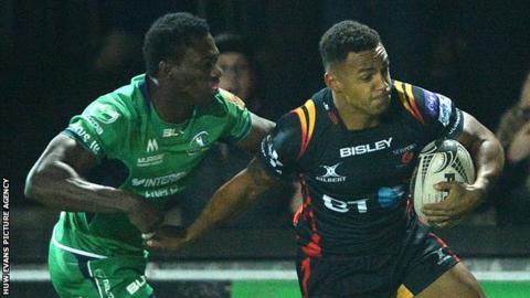 Ashton Hewitt in action against Connacht