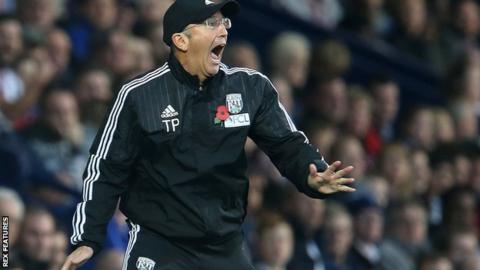 West Brom boss Tony Pulis