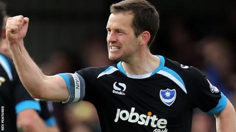 Portsmouth captain Michael Doyle