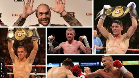 Tyson Fury, Jimmy Kelly, Anthony Crolla, Terry Flanagan, Jimmy Kelly