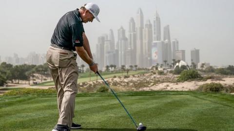 Els won his first European Tour title at Emirates Golf Club 25 years ago