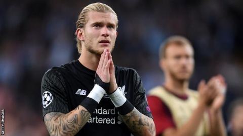 Former Liverpool keeper Loris Karius looks upset after defeat by Real Madrid in the 2018 Champions League final