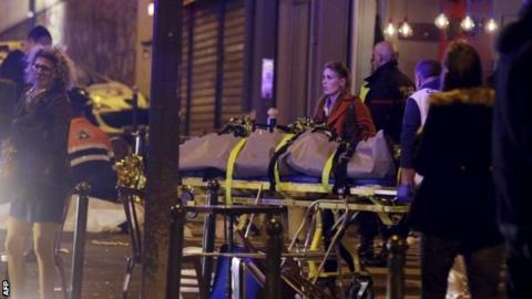 French president Francois Hollande declared three days of national mourning after the attack