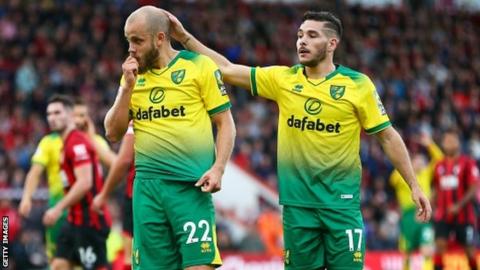 Bournemouth 0-0 Norwich: Canaries earn first away point - BBC Sport