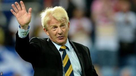 Scotland manager Gordon Strachan