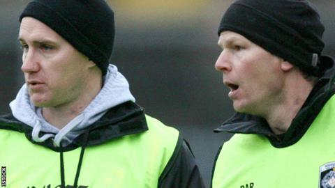 Tony McEntee and Gareth O'Neill had a spell as joint managers of Crossmaglen