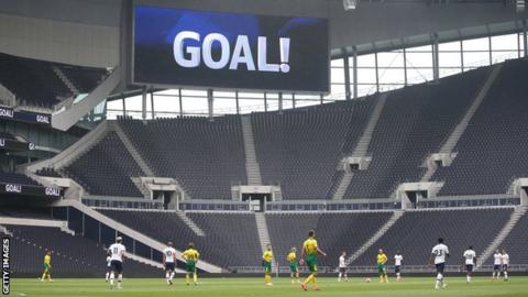 Norwich v Tottenham friendly