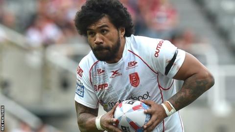 Mose Masoe in action for Hull KR