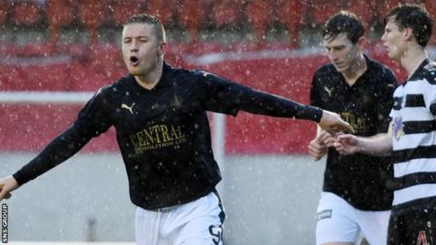 John Baird was on target for Falkirk in a comfortable victory