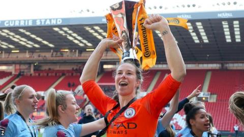 Manchester City Women goalkeeper Karen Bardsley