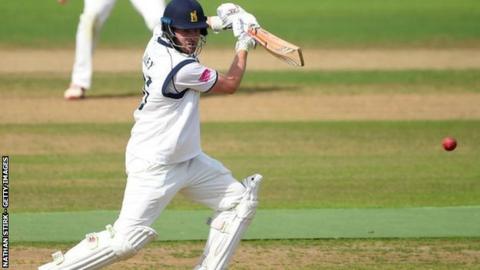 County Championship Warwickshire S Dom Sibley And