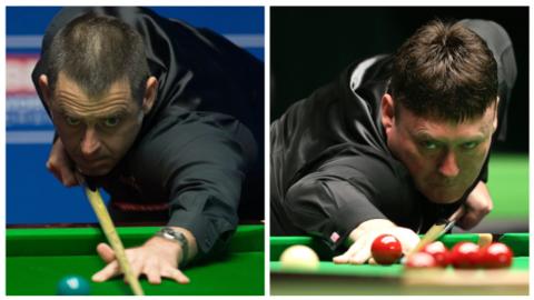 Ronnie O'Sullivan and Jimmy White