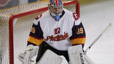 Petr Cech playing for Guildford Phoenix