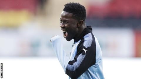 Ghanaian player Kingsley Sarfo