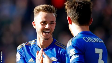 James Maddison (left)