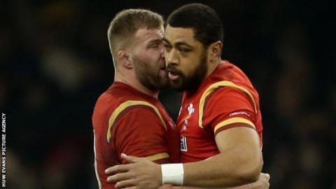Ross Moriarty and Taulupe Faletau