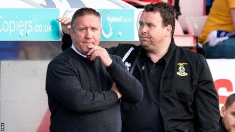 Inverness manager John Robertson